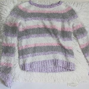 Long sleeve kids sweater size 7